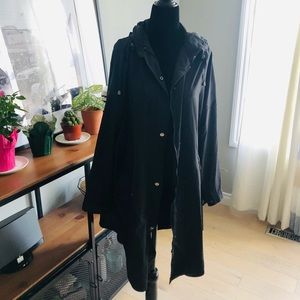 ZARA Thin Black Coat